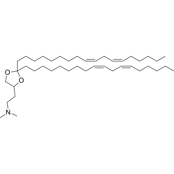 DLin-KC2-DMA Estructura química