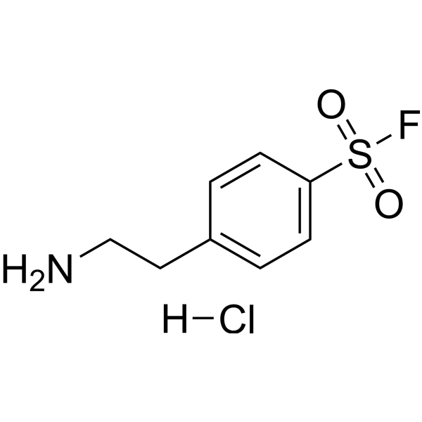AEBSF hydrochloride Estructura química