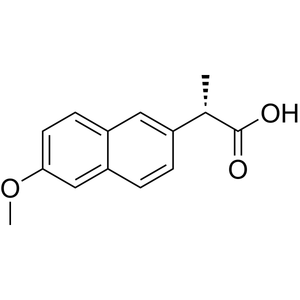 Naproxen Chemical Structure