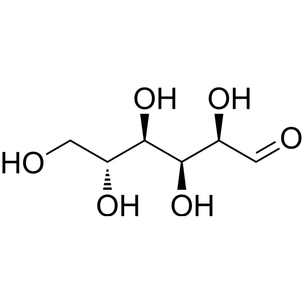 D-Glucose Estructura química