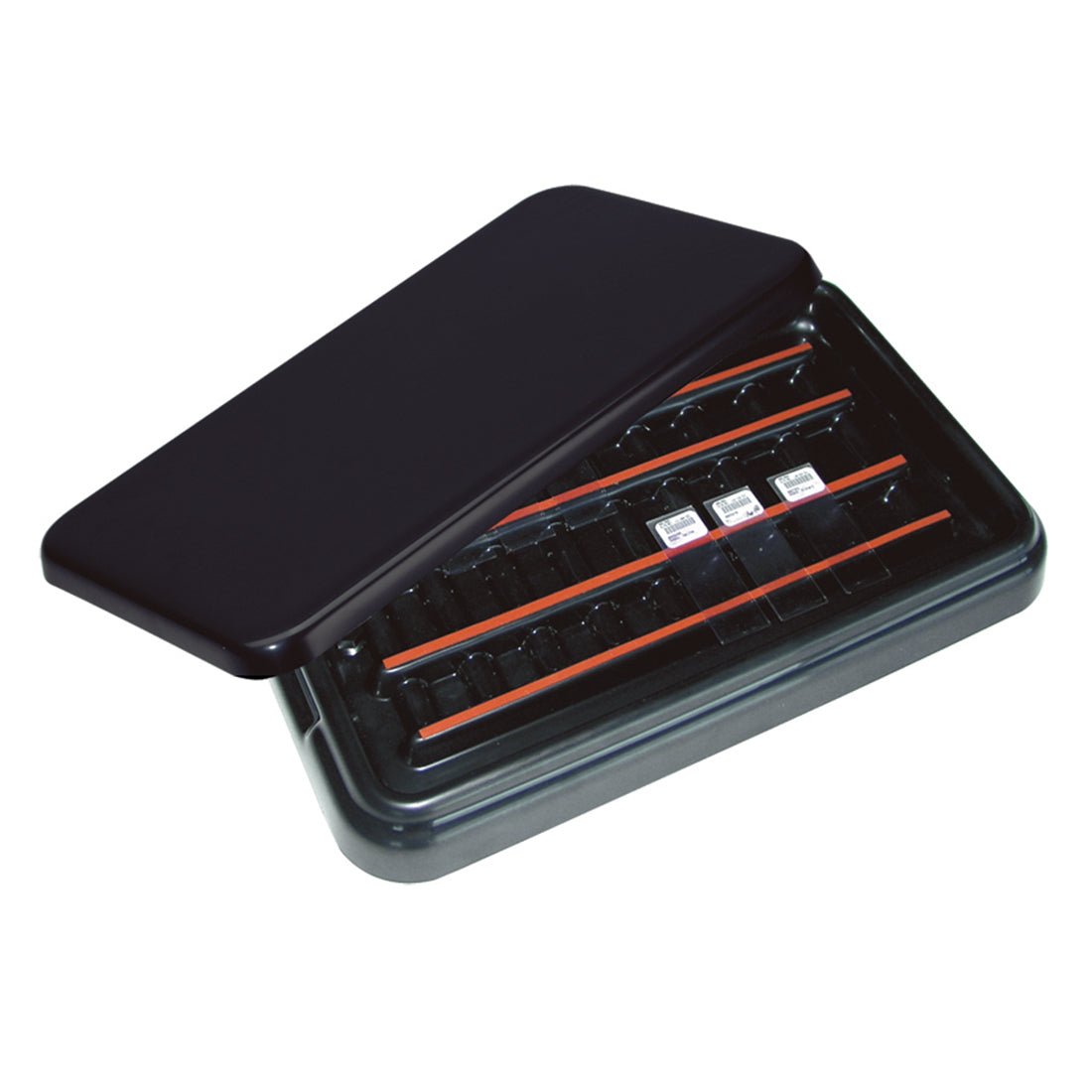 StainTray™ Slide Staining System, Base with Black Lid (20 Slide Capacity) - Polysciences