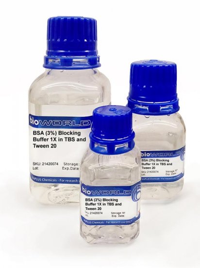 BSA (3%) Blocking Buffer 1X in TBS and Tween 20