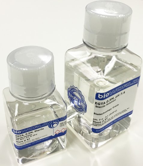 EGTA 1M, pH 8.0, Sterile