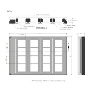 247884 ProPlate Multi-Array Slide system drawing